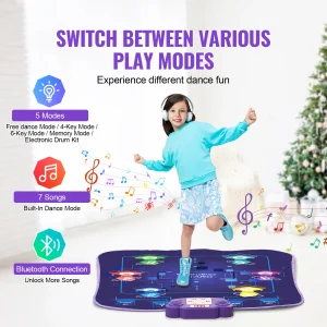 Kids Electronic Dance Mat for Girls